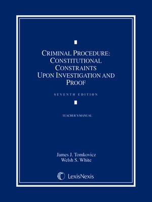 cover image of Criminal Procedure
